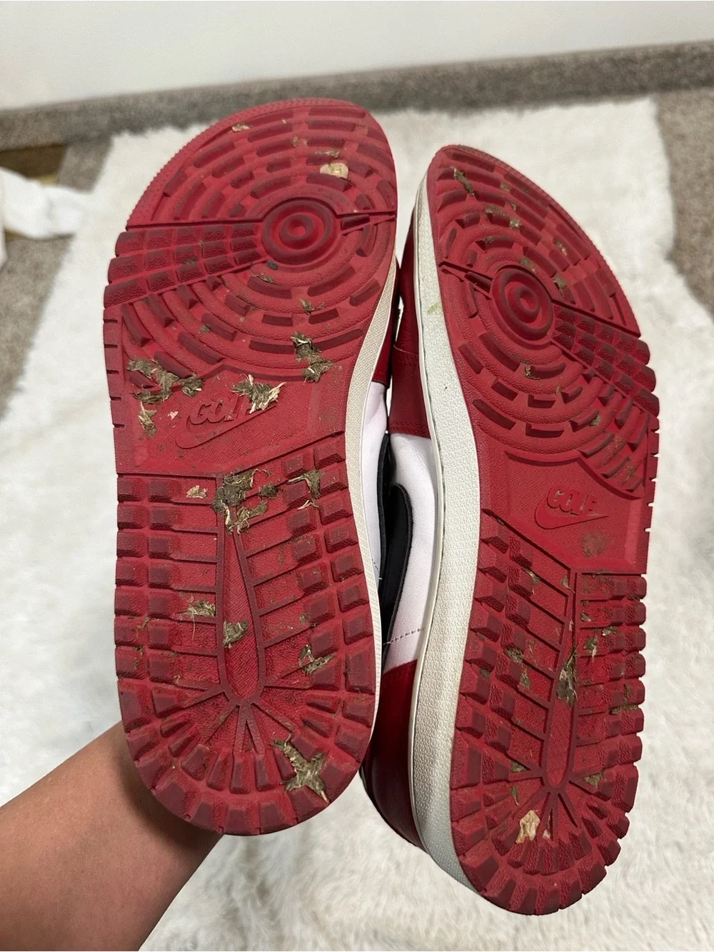 ❤️ Jordan 1 Retro Low Golf Shoe Chicago